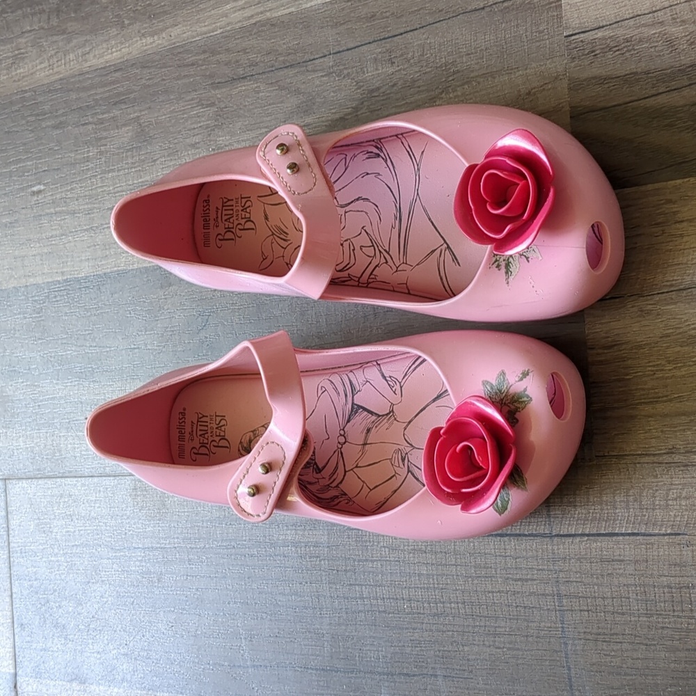 Mini Melissa sz 12 beauty and the beast Disney
